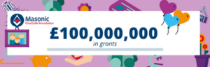 Masonic Charitable Foundation 100 millionth pound grant